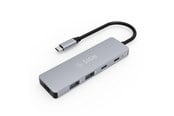USB-hub - SiGN 5-in-1 HUB USB-C to USB-A / USB-C 100W / PD / HDMI 4K@60Hz - Gray USB-hub - SN-GEN1HUB