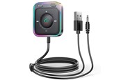 Mobil - Andre tilbehør - SiGN Aux Bluetooth Audio Adapter for Car - Black - SN-CB3