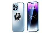 Mobil - Deksel og etui - SiGN Magnetic Case iPhone 15 Pro Max with lens protection and logo view - Blue - SN-TPU15PMB
