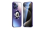 Mobil - Deksel og etui - SiGN iPhone 17 Pro Max Magnetic Case with Lens Cover & Logo View - Purple - SN-TPU17PML