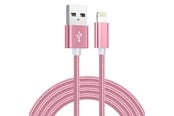 USB - SiGN USB Cable with Lightning Connector for iPhone & iPad - 2.1A - 2m - Pink - IP6G0239P