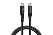 USB - SiGN USB-C to USB-C Cable 5A - 100W - 1m - Black - SN-100WB