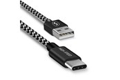 USB - SiGN Skin USB-C Cable 2.1A - 1.5m - Black/White - SNCAB-C15M