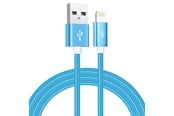 USB - SiGN USB to Lightning Cable - 2.1A - 2m - Nylon - Blue - SNCAB-LIGH2MBL