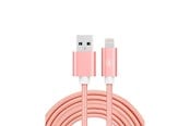 USB - SiGN USB to Lightning Cable - 2.1A - 3m - Nylon - Pink - SNCAB-LIGH3MROSA