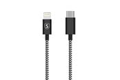 USB - SiGN Skin USB-C to Lightning Cable 2.1A - 2m - Black/White - SNCAB-UL2M