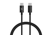 USB - SiGN Fast Charging Cable USB-C to USB-C 60W - 3A - PD - 1m - Black - SNCAB-USBCCB