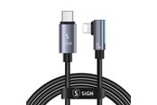 USB - SiGN USB-C to Lightning Cable 1.2m - 20W - Black - SN-CC-120C