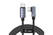 USB - SiGN USB-C to USB-C Cable 3m - 100W - Black - SN-CC30BK