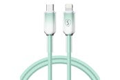 USB - SiGN Dynamic Series USB-C to Lightning Cable 2.4A - 1m - Green - SN-D-GREENCL1M