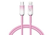 USB - SiGN Dynamic Series USB-C to Lightning Cable 2.4A - 1m - Pink - SN-D-PINKCL1M