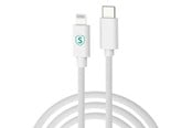 USB - SiGN USB-C to Lightning cable 1m - MFi - 27W - White - SN-MFI27W-1M