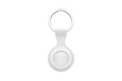 Mobil - Andre tilbehør - SiGN Apple Airtag Key Ring with Silicone Case - White - 680300074C