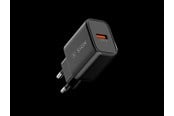 Mobil - Adaptere og ladere - SiGN Fast Charger USB-A QC 3.0 - 18W - 3A - Black - SN-BL001