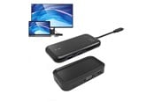 USB-hub - SiGN USB-C Hub + Bluetooth Receiver 10W - 1080P - Black USB-hub - SN-TVBT01