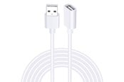 USB - SiGN USB-A extension cable 2m - white - SN-EXA-2M