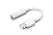 Lydkabel - SiGN USB-C to 3.5mm AUX Adapter - White - SN-USBC35MM