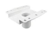 Veggmontering, AV-braketter & AV-møbler - Peerless AV Peerless Modular Series MOD-CPF-W mounting component - for flat panel / projector - white powder coat - Max 170 kg - recommended for - MOD-CPF-W