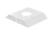 Veggmontering, AV-braketter & AV-møbler - Peerless AV Peerless MOD-ACF-W mounting component - for flat panel / projector - white powder coat - Max - recommended for - MOD-ACF2