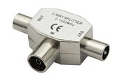 Kabelordner/Kabelstrømpe - Deltaco - splitter for TV - 2-way fully shielded - R00150039