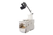 Nettverkskabel - METZ CONNECT network connector - metallike - Sølv - 130B13-E