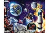 Puslespill - Larsen Puzzles Puslespill Apollo 11 - 50 brikker, Maxi (36.5x28.5 - NB5