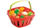 Rollelek - Ecoiffier Kurv m/frukt og grønnsaker 23cm - E966