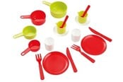 Rollelek - Ecoiffier Stekepanne m/middagstilbehør 32cm - E973