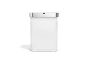 Avfallssortering - Simplehuman sensor avfallsbøtte – 55 L – hvit - ST2049