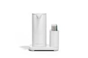 Såpedispensere - Simplehuman oppladbar sensordispenser med svampholder – hvit - ST1088