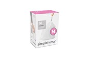 Rengjøring - Simplehuman kode M foringer, pakke med 60, hvit - CW0261