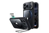 Mobil - Deksel og etui - ESR Classic Hybrid Kickstand MagSafe Case for iPhone 18 Pro Max / 17 Pro Max - Clear Black - 4894240303740