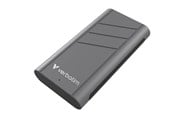 SSD - Verbatim TurboMetal SSD - 4TB - Grå - Ekstern - USB4 - 32023