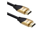 Skjermkabel - Qoltec GOLD HDMI 2.1-kabel med Ethernet - 3 m - 8K60Hz - 48 Gbit/s - 50356