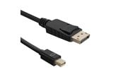 Skjermkabel - Qoltec DisplayPort 1.1-kabel - Mini DisplayPort til DisplayPort - 1.8 m - 50434