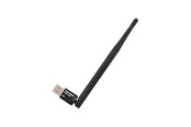 Nettverksadapter - Qoltec 57001 USB 2.0 Wi-Fi nettverksadapter - 802.11b/g/n 150 Mbit/s - 2.4 GHz - Svart - 57001