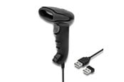Kabinett tilbehør (kjølepasta mv.) - Qoltec 50868 håndholdt strekkodeskanner - 1D/2D laser - USB - Trådløs - 50868