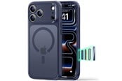 Mobil - Deksel og etui - ESR Classic Hybrid MagSafe Case for iPhone 18 Pro / 17 Pro - Matte Navy Blue - 4894240303115