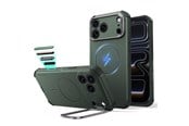 Mobil - Deksel og etui - ESR Cyber ​​Tough Kickstand MagSafe Case for iPhone 18 Pro / 17 Pro - Green - 4894240307939