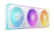 Kabinettvifte - be quiet! Light Wings Pro IO White - Kabinettvifte - 360mm - Hvit med RGB-lys - 34 dBA - BL147