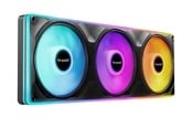 Kabinettvifte - be quiet! Light Wings Pro IO Reverse - Kabinettvifte - 360mm - Svart med RGB LED-lys - 29 dBA - BL148