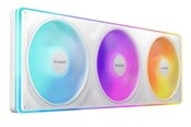 Kabinettvifte - be quiet! Light Wings Pro IO White - Kabinettvifte - 420mm - Hvit med RGB-lys - 33 dBA - BL151