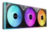 Kabinettvifte - be quiet! Light Wings Pro IO Reverse - Kabinettvifte - 420mm - Svart med RGB LED-lys - 31 dBA - BL152