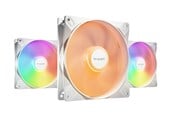 Kabinettvifte - be quiet! Light Wings LX PWM Reverse 140mm - Kabinettvifte - 140mm - Hvit med RGB-lys - 25 dBA - BL155