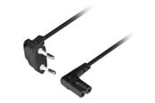 Strømkabel (intern) - Lanberg - power cable - Europlug to power IEC 60320 C7 - 3 m - CA-C7CA-12CC-0030-BK