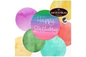 Kjøkkentilbehør - Asp-Holmblad Servietter ”HAPPY BIRTHDAY” - 97274