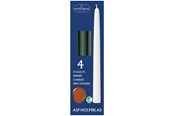 Dekorasjon - Asp-Holmblad Kronelys hvitt - 72234