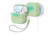 Mobil - Andre tilbehør - ESR Pulse HaloLock MagSafe Case for Apple AirPods 4 / 5 - light green - 4894240307175