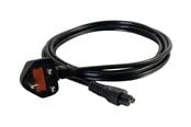 Strømkabel (intern) - C2G Laptop Power Cord - power cable - IEC 60320 C5 to BS 1363 - 2 m - 80602?HPKIT