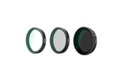 Actionkamera - Tilbehør - TELESIN Filter Set for DJI Osmo Action 6 - CPL/VND8/UV - 3-Piece - S5-FLT-41